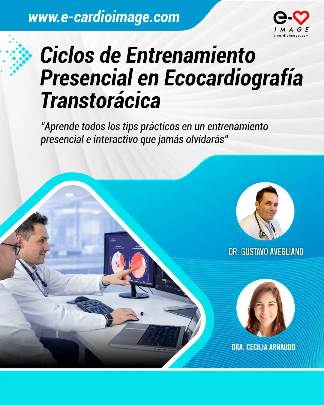 Ciclo de Entrenamiento Presencial en Ecocardiografía Transtorácica